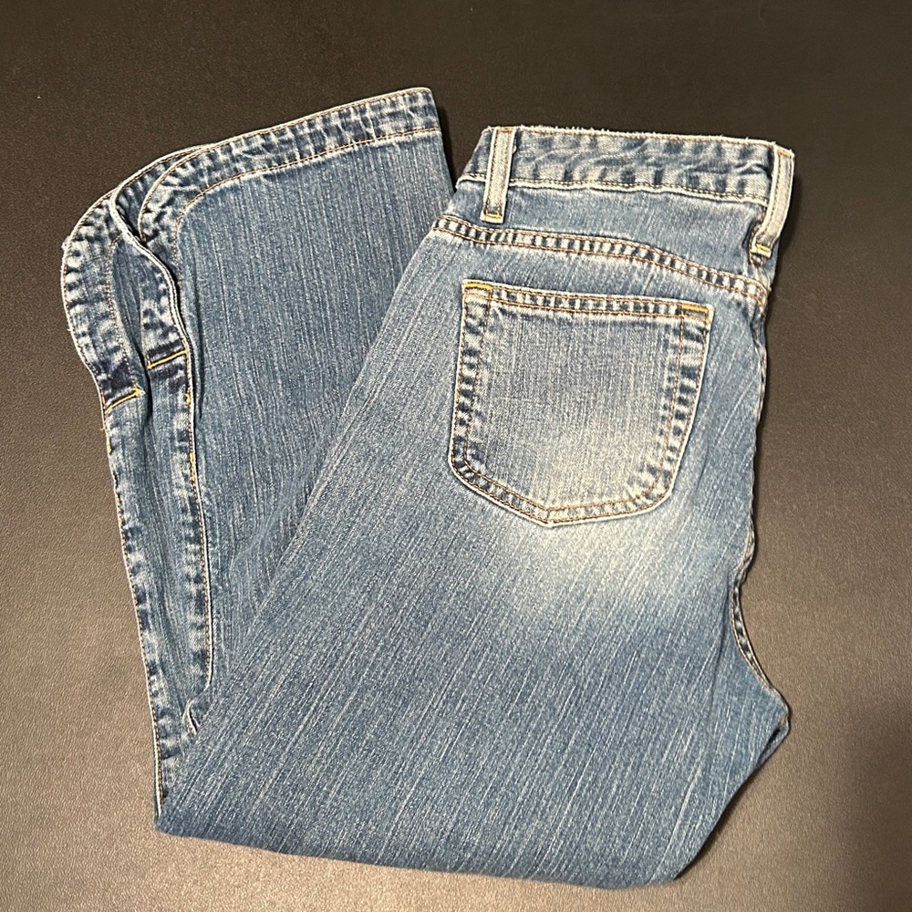 GAP Denim Ankle Jeans in Light Blue Stretchy